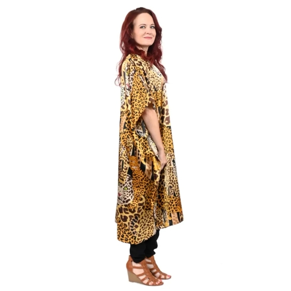 NWT winlar animal print kaftan - Picture 4 of 9